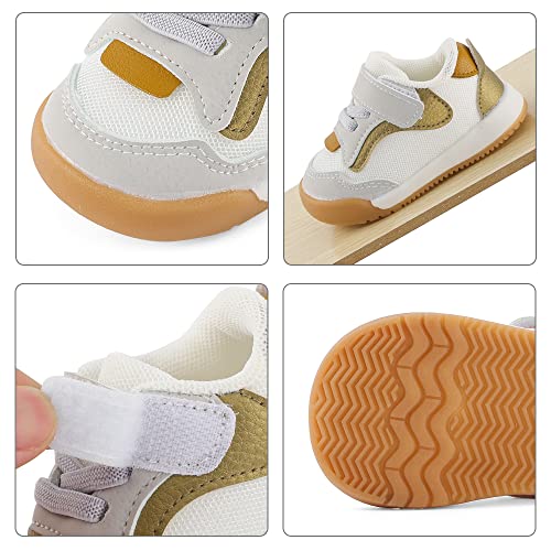 Image of Baby Shoes Boys Girls First Walkers Cute Animals Toddler Sneakers Prewalkers Rubber Sole
