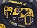Firman W03083 3300/3000 Watt Remote Start Gas Portable Generator cETL and CARB Certified, Black