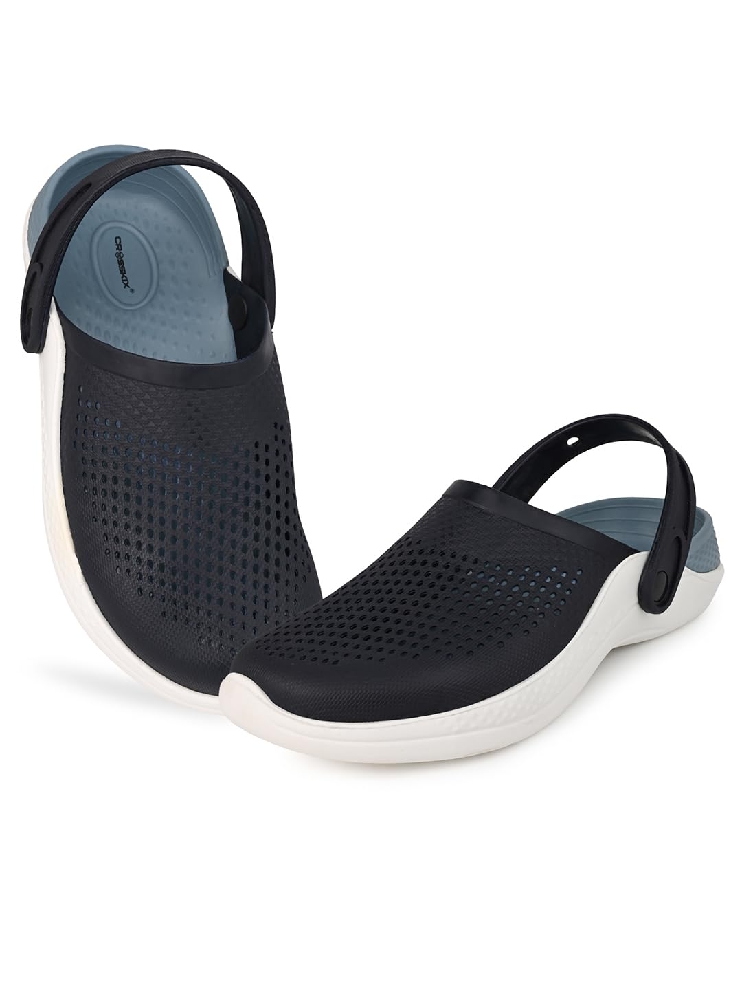 Men’s Clogs Sandals | EVA Lightweight Breathable Clogs with Back Strap | Comfortable Anti-Skid Slip-On Footwear for Casual & Outdoor Use