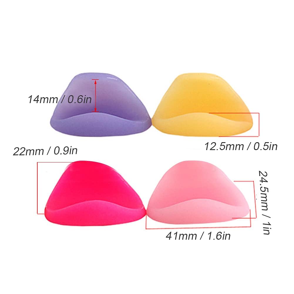 2 Stück Flöten Fingerauflage Aus Silikon - Ergonomisch & Rutschfest