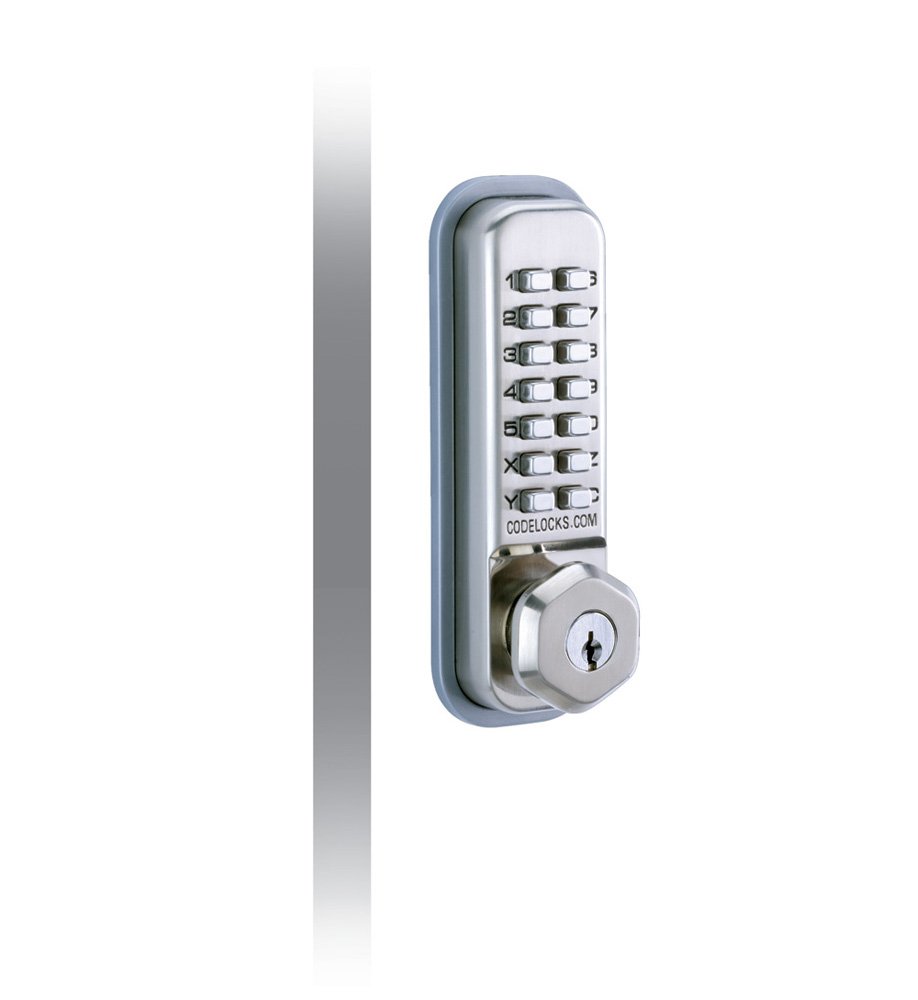 CL200 Surface Deadbolt with Key Override Stainless Steel