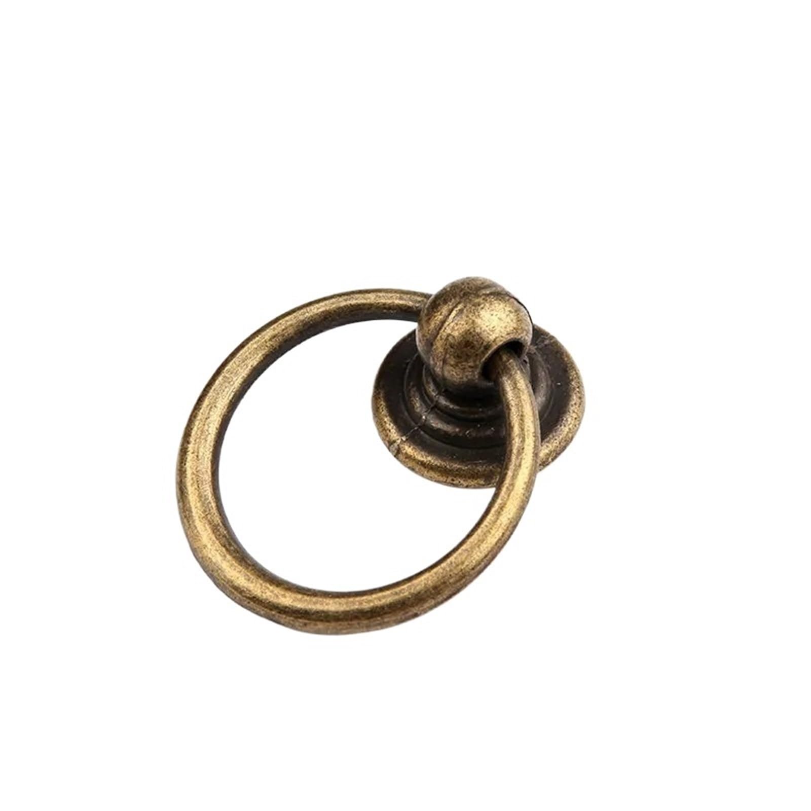 YGMNQAL Drawer Knobs Antique Bronze Cabinet Drawer Knobs Dresser Cupboard Wardrobe Furniture Pulls Ring Handle Wooden Box Jewelry Knobs Door Knocker(Color2)