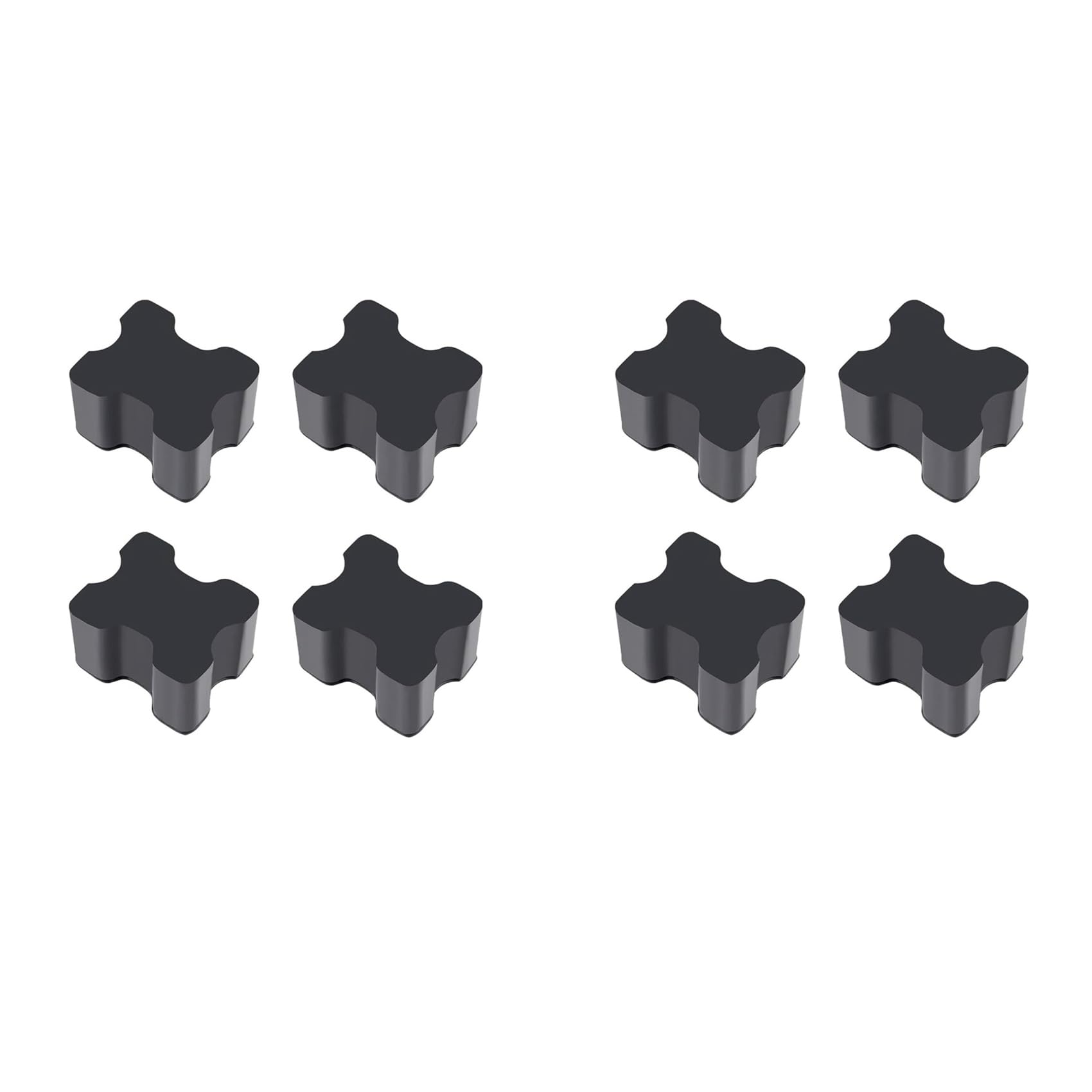 Jnchdghwa Black 8Pcs Rubber Coil Spring Spacers,Heavy Duty Front Coil Spring Booster Kit For 1Inch To 1.5Inch Coil Spring Lift