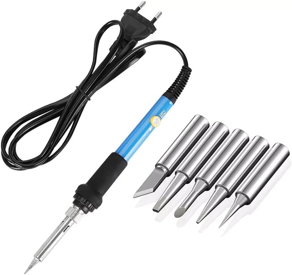 60 Watt Soldering Iron Temperature Adjustable Electric Soldering Iron, ESD Safe AC220V
