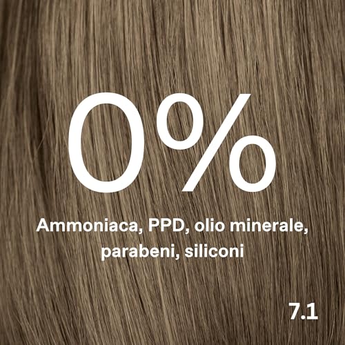 Korres Argan Oil tinta permanente per capelli con olio di argan colore 7.1 Ash Blonde 50 ml - 2