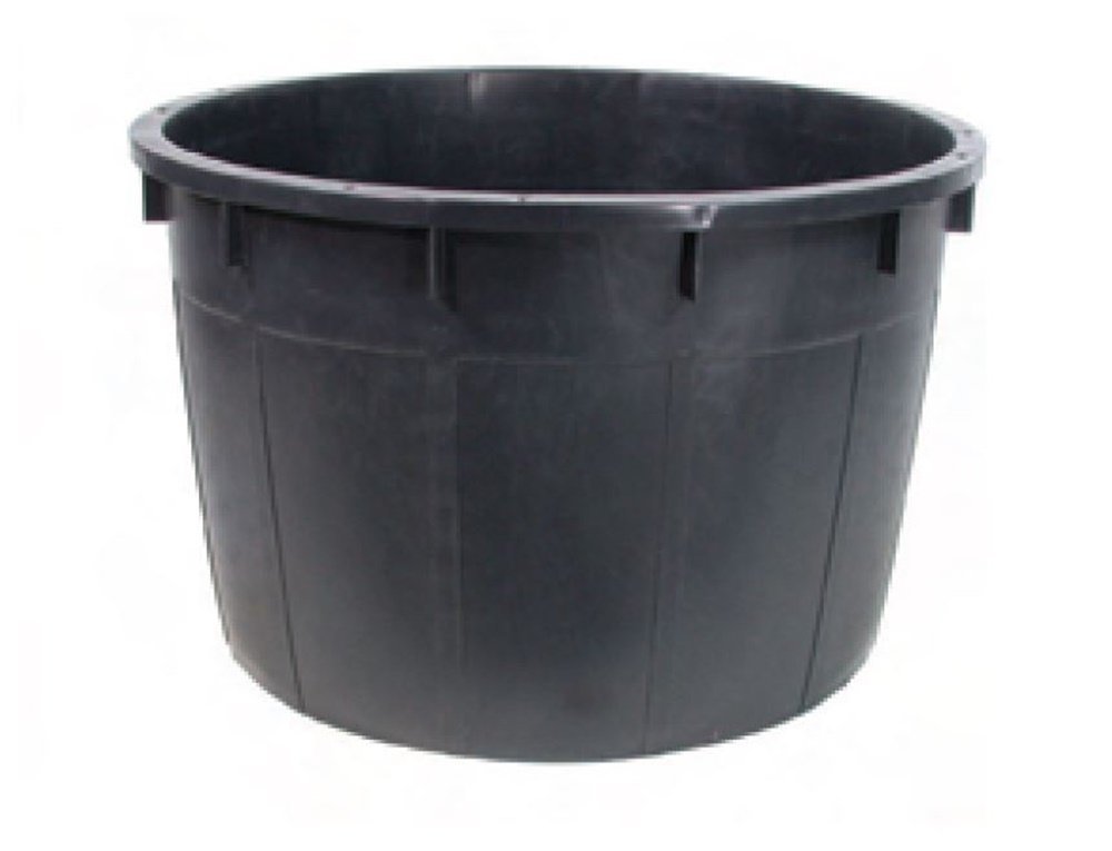 MASTELLO MASTELLONE TONDO SENZA MANICI NERO LT 285 ø cm.96x55h FERR 122184