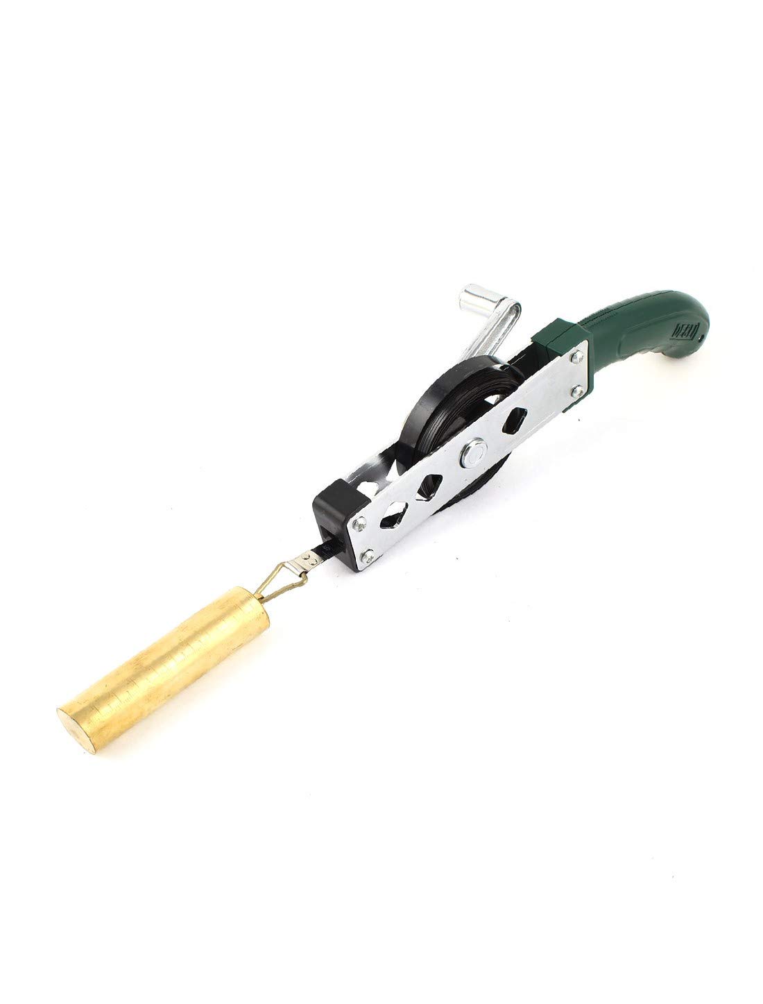 New Lon0167 Brass Weight Featured Good performance Handle Metric reliable efficacy Oil Gauge Tape Measure 15M 49ft(id:a78 10 34 5cb)