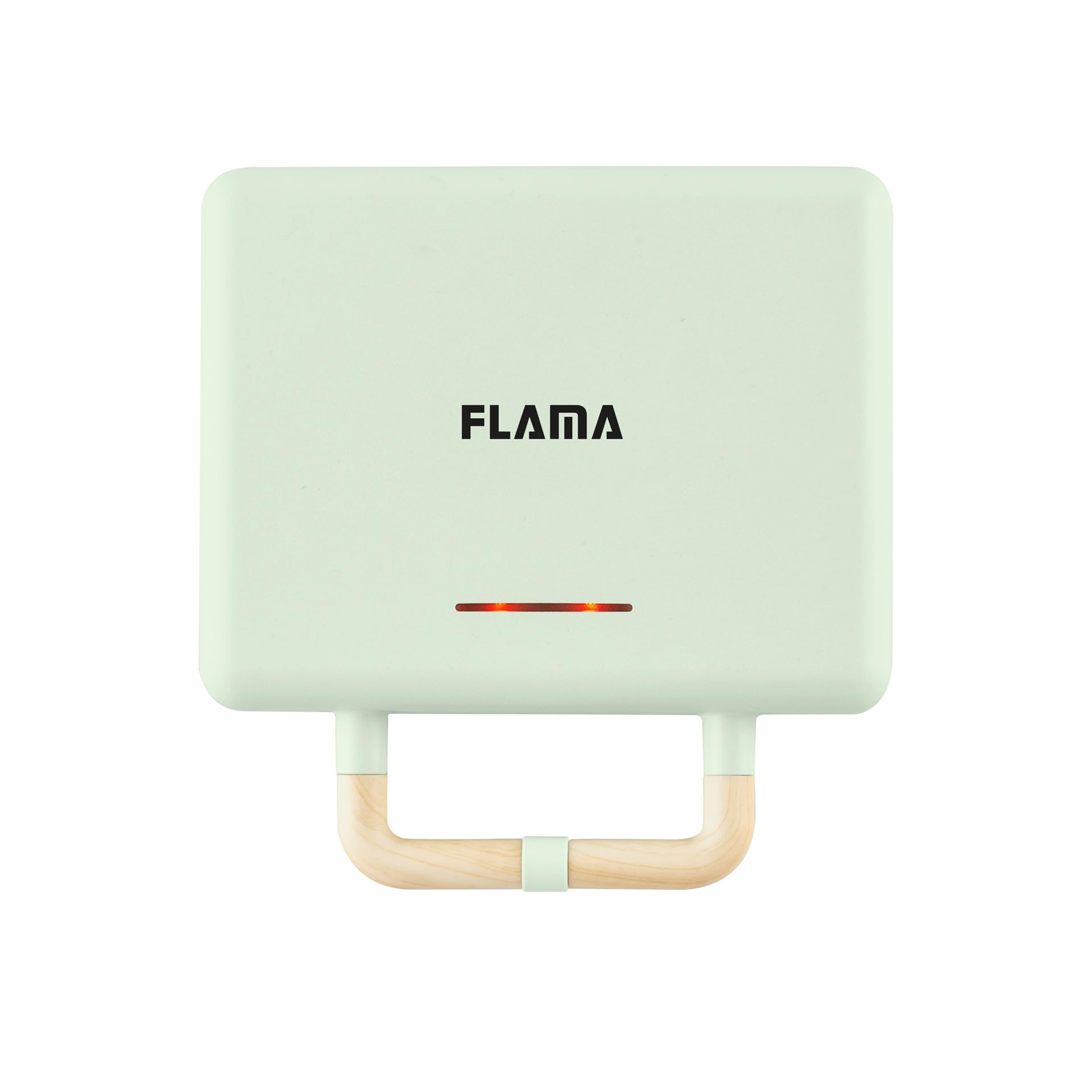 GRILL PANINI FLAMA 4964FL 22,5X13 PLACAS EXTRAIB.VERDE
