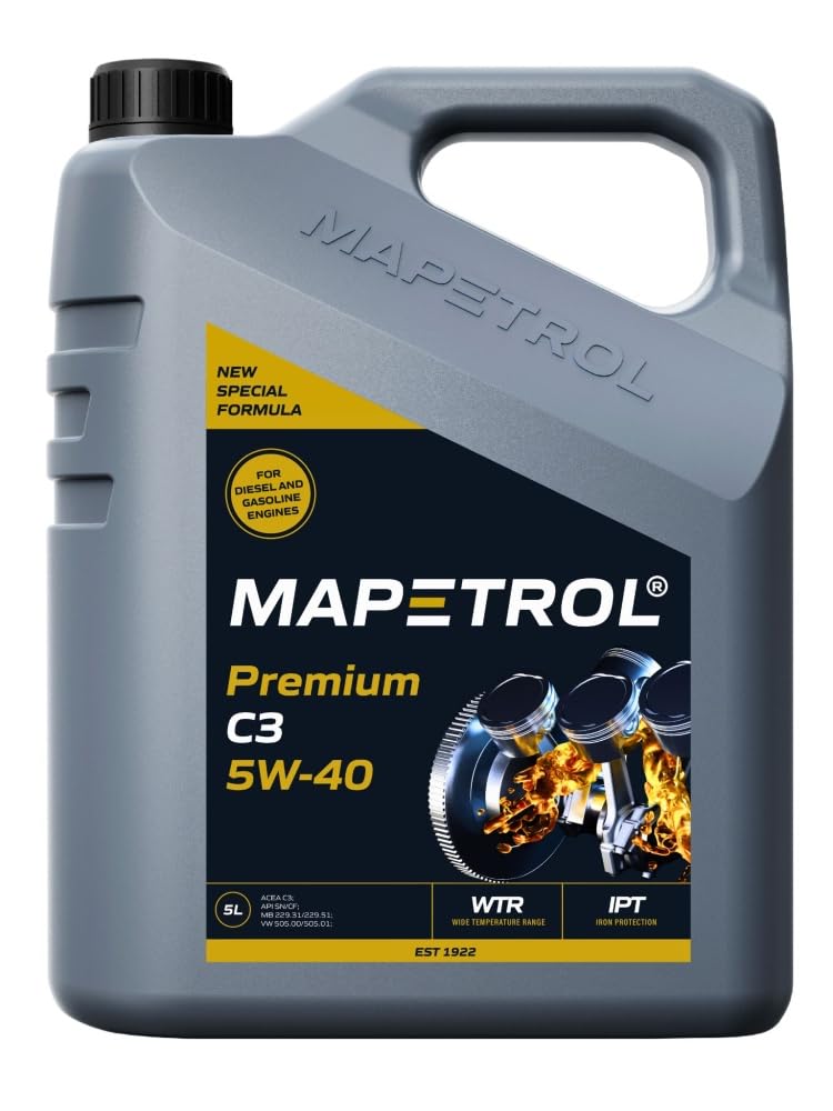 Aceite de motor Premium 5W-40 Aceite completamente sintético Aceite para motor 5 L