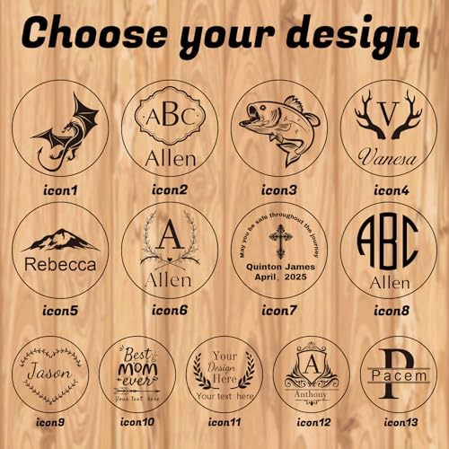 Brújula vintage personalizada para hombre con caja de madera miniatura 3