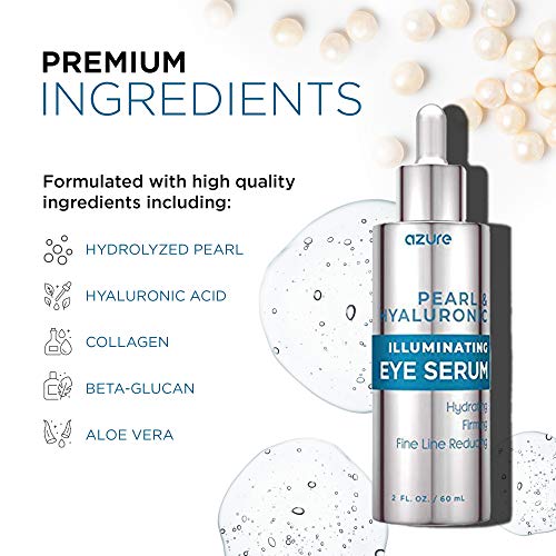 azure hyaluronic collagen eye serum