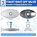 Avenuebool 3 Pack 18 Point Toilet Shut Off Valve Compatible with 88000 Brass Craft Stop Valves, Water Valve Shut Off Tool for Toilet & Sink