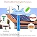 40 FT Water Fed Pole Kit Adjustable Solar Panel Cleaning Kit Cleaner Tool for Window Glass Roof Outdoor Glass Brush Window Washing Equipment (40ft)