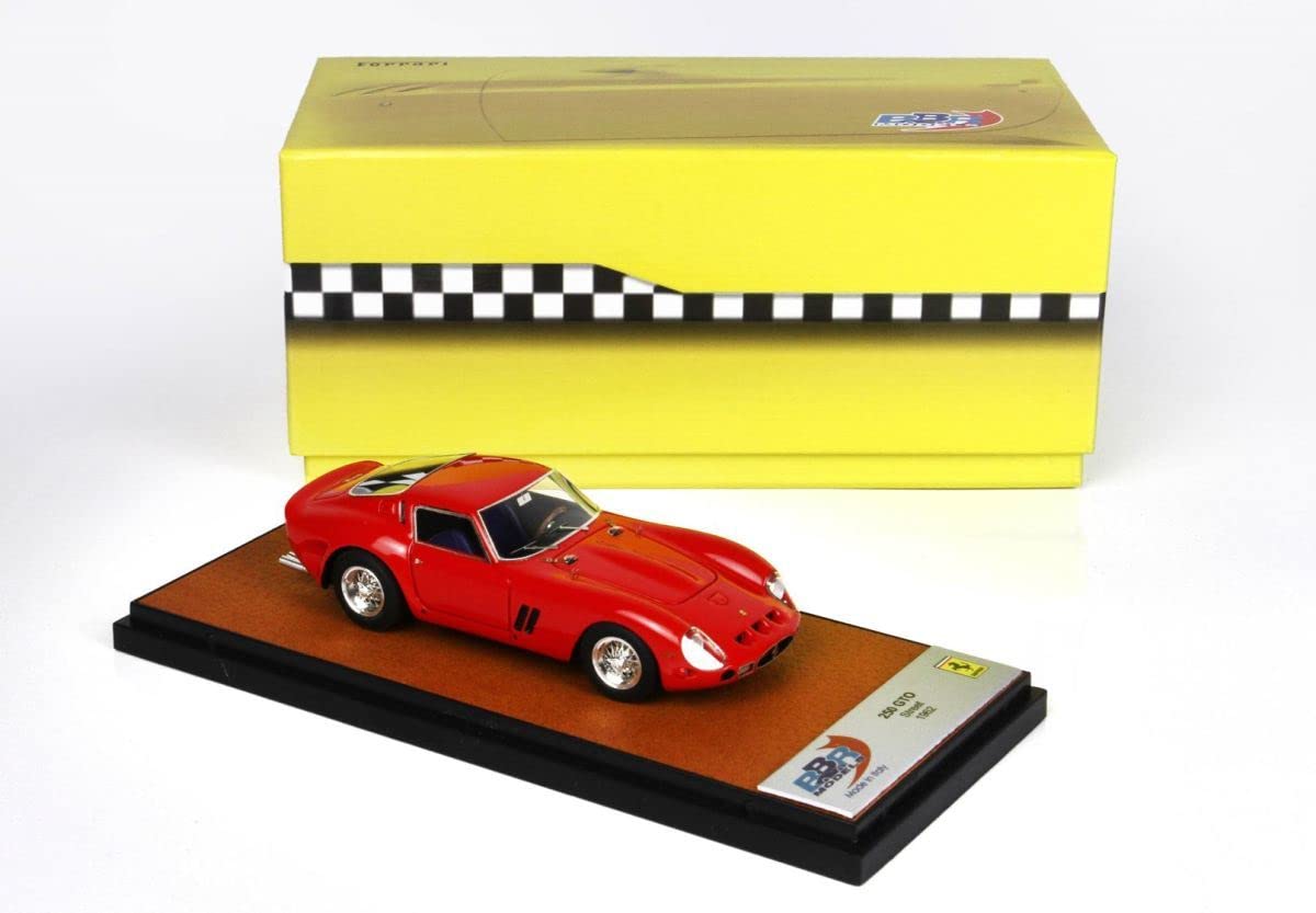 Amazon | BBR 1/43 Ferrari 250 GTO road version 1962 Rosso corsa