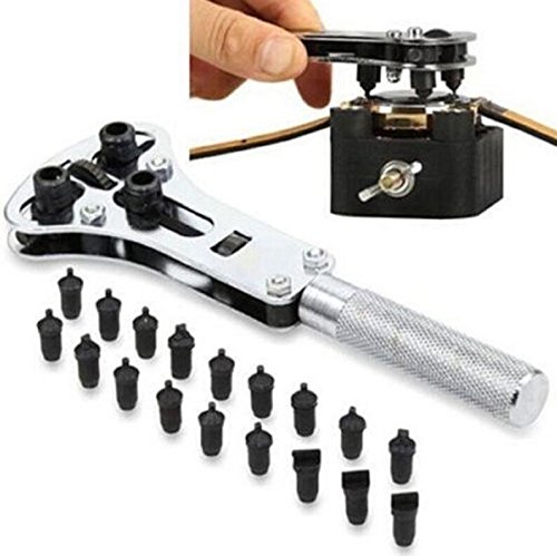 Juego de abridor de carcasa de reloj, de TYKusm, herramienta de relojero, removedor de tornillos