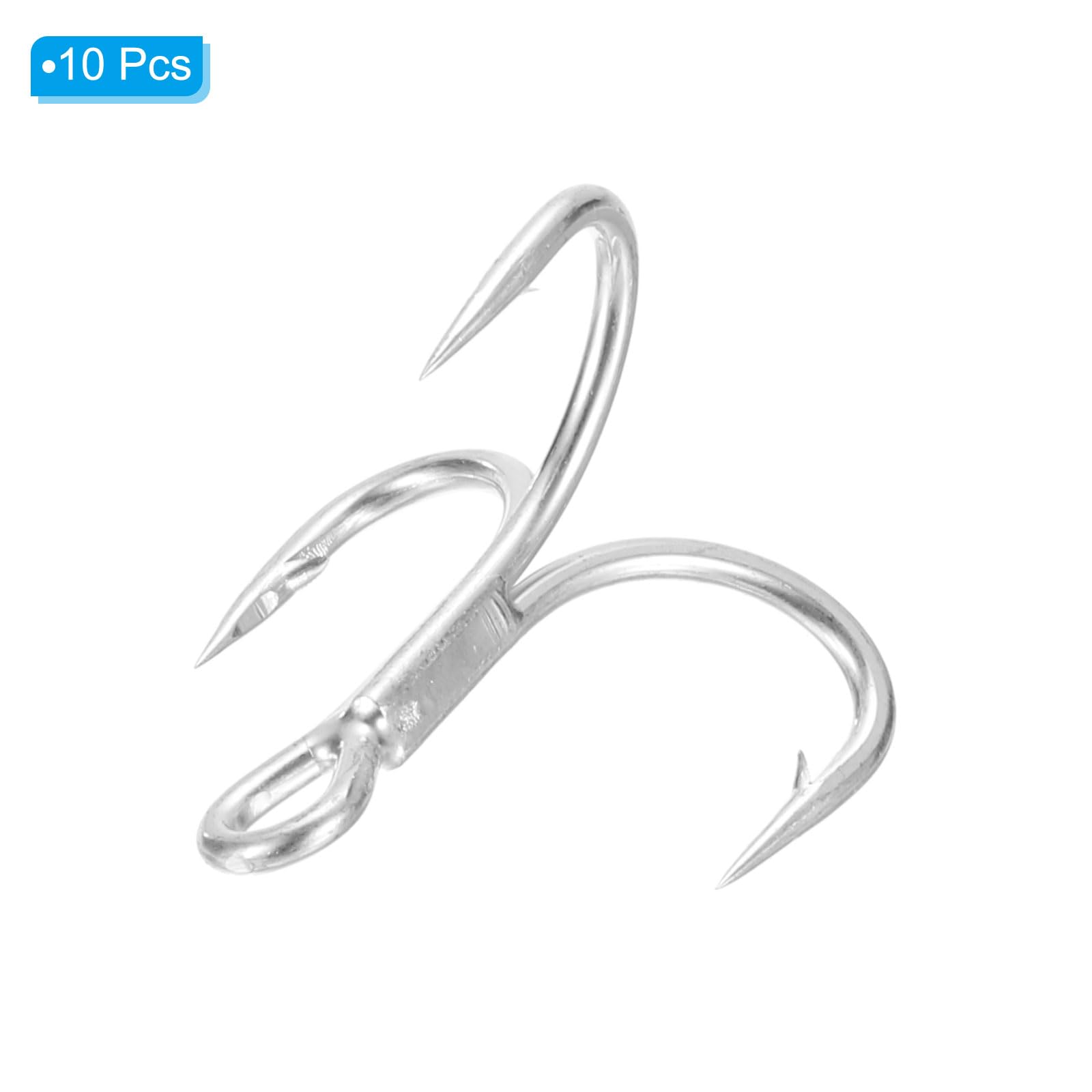 PATIKIL 2/0# Fishing Treble Hooks - Image 3