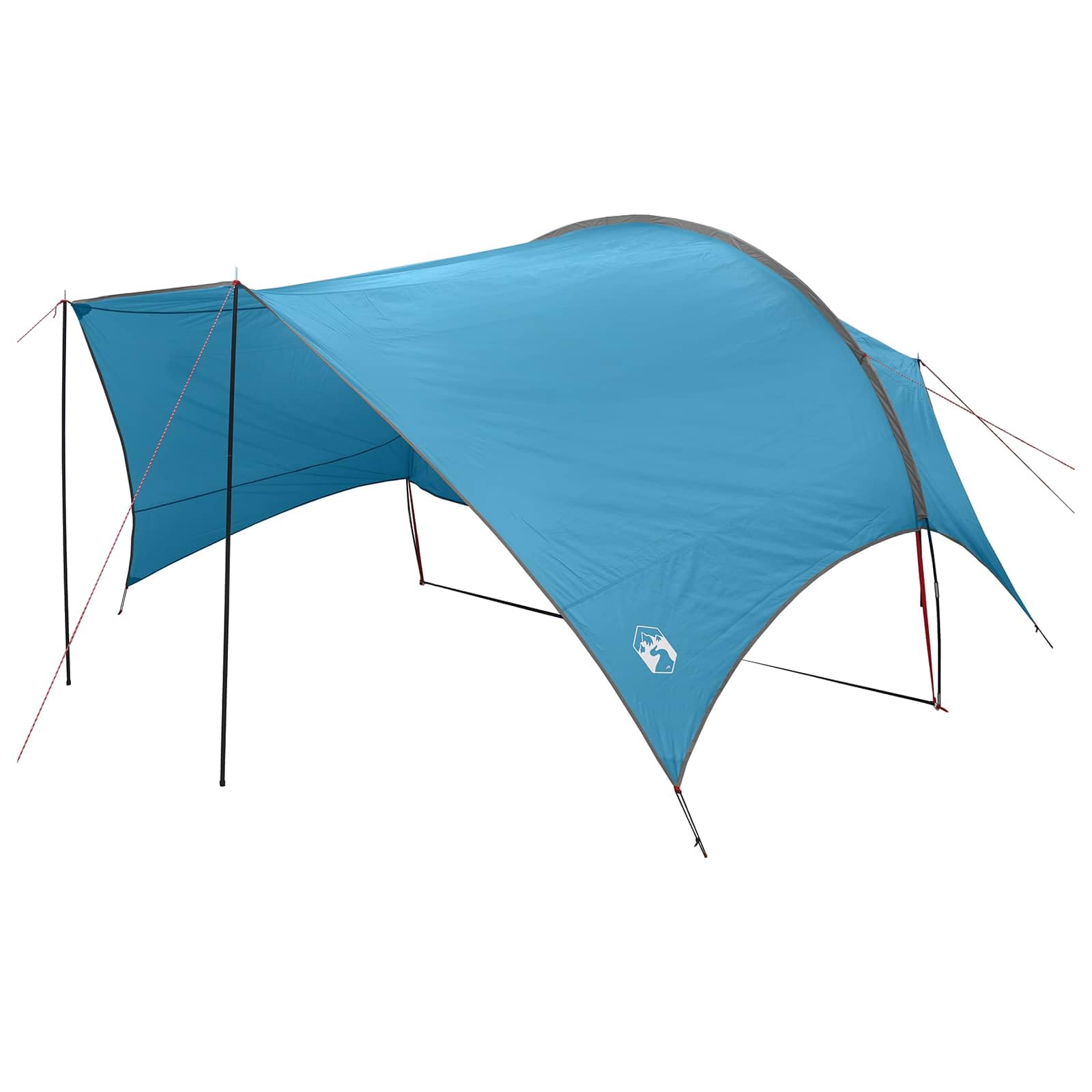 Telo da Campeggio Blu 550 x 400 x 230 cm in Poliestere 185T