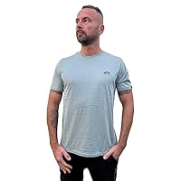 Alpha Industries Maglietta Basic T Small Logo per Uomo T-Shirt