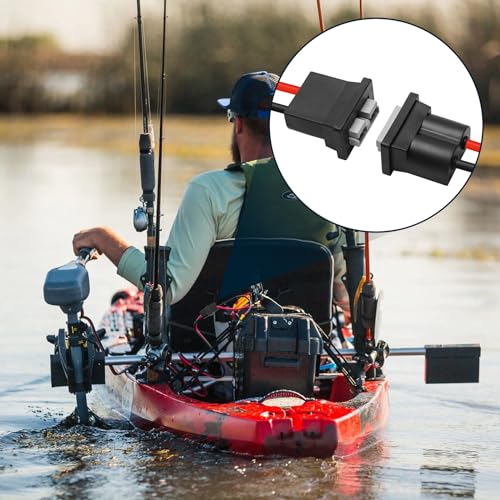 Zuomeng Trolling Motor Battery Quick Connect with Heavy-Duty 8-Gauge Wire and Waterproof Silicone Connectors, Instantly Connect or Disconnect Power from Battery to Equipment, Includes Wrench by Zuomeng - Used condition - Image 7