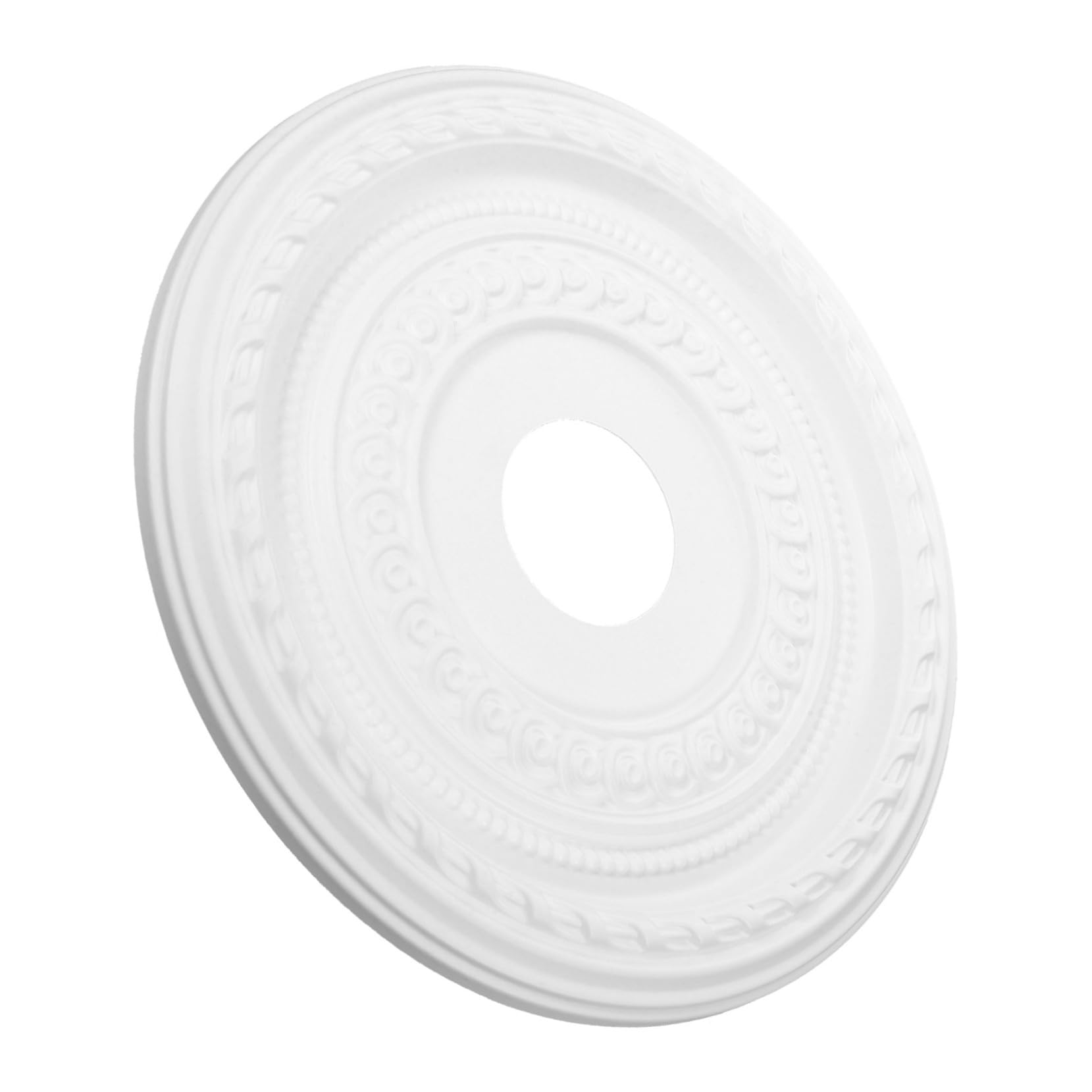 Medallón De Techo Para Lámpara De Araña 41 Cm Material Pu Resistente Fácil Instalación Decoración Para Hogar Oficina y Comercio