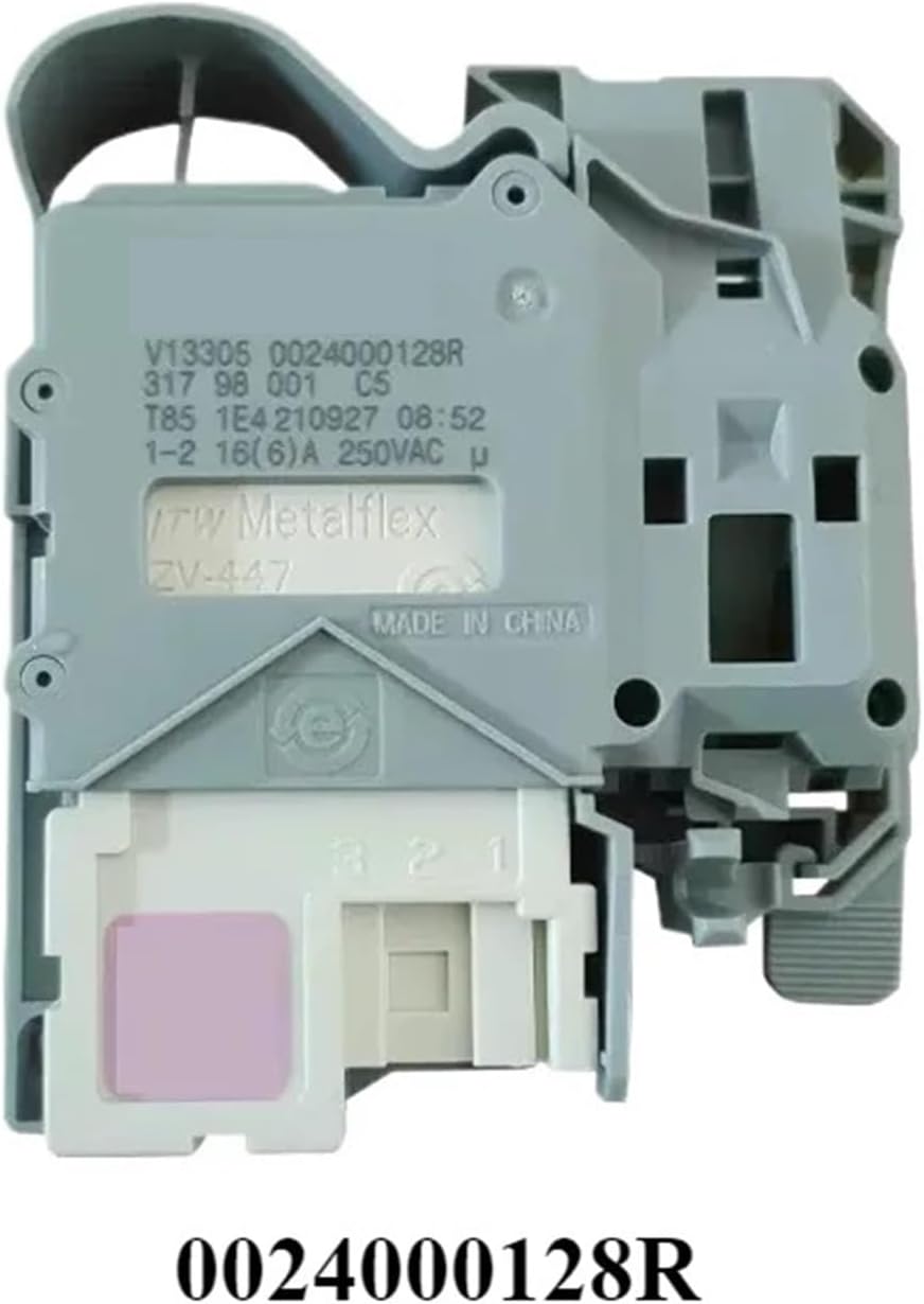 Door Lock ZV-447 Compatible With Haier Washing Machine Electronic Delay Switch 0024000128R 250VAC Washer Parts