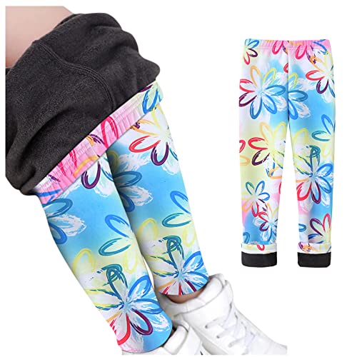 Baby Boys Girls Winter Warm Fleece Lined Leggings Stretchy High Waisted Active Sweatpants Fleece Lined4