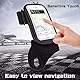 Handgelenktasche Laufarmband Handy Sportarmband Unterarm-Band Armbinde Cycling Unterarm Band für iPhone 15/14/13/12/11 Pro Max mit Schlüssel und Kopfhörerhalter für Reiten,Radfahren,Joggen 6,9