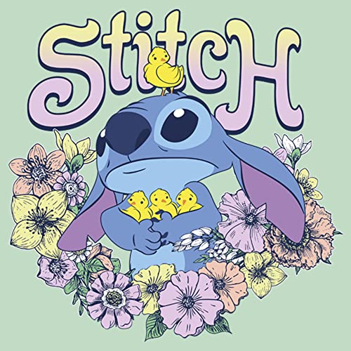 Disney Little, Big Lilo Springy Stitch Girls Short Sleeve Tee Shirt2