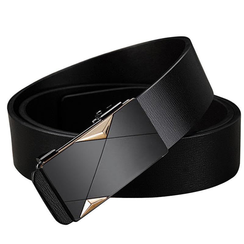 Image of WildHorn Men's Genuine Leather Ratchet Belt for Men| Premium Auto-Lock Buckle | Adjustable up to 48 inch | Formal & Casual Wear | Micro-Adjust Fit | Stylish Gift Box Included