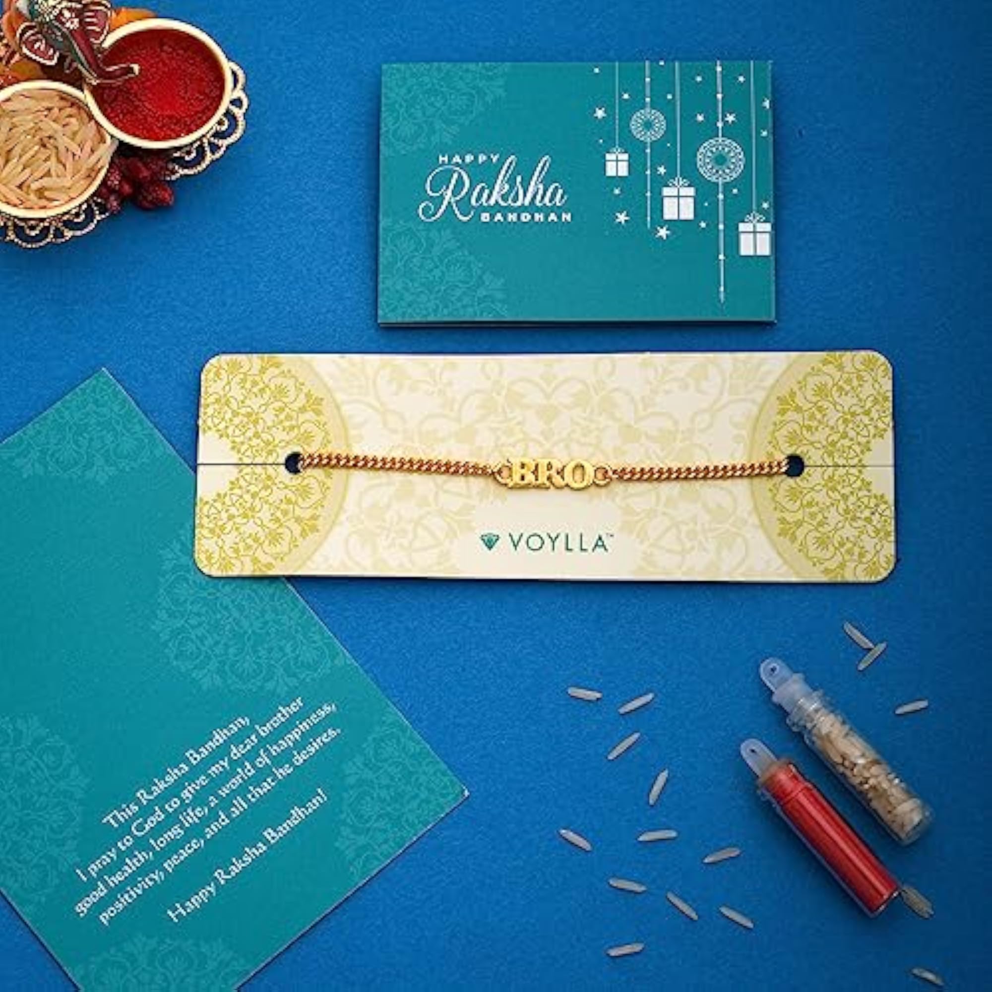 Tone Fashionable BRO Rakhi Bracelet