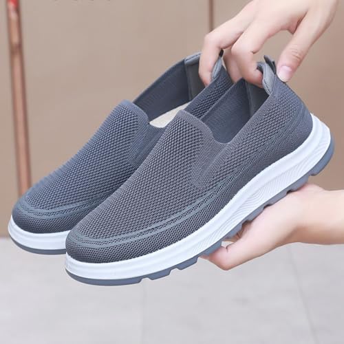 Mocasines casuales para hombre de malla transpirable clásicos y ligeros para el verano 5