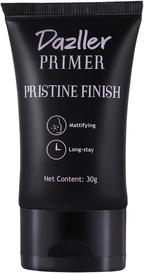 Primer Pristine Finish, 30g - Seamless Blending, Enriched with Natural Extracts & Vitamin E, Long-Lasting, Non-Tinted, Suitable for All Skin Type