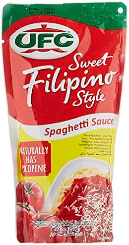 Ufc Spaghetti Sauce Sweet Filipino Style 250 Gm