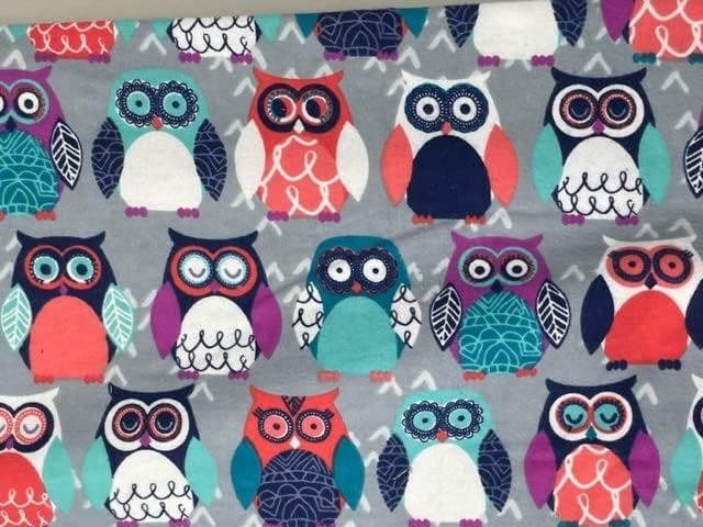 'NUGGLEBUDDY Microwavable Moist Heat & Aromatherapy Organic Rice Pack. BESTSELLER! Owl Mandala Fabric with SPEARMINT EUCALYPTUS Aromatherapy. Nature's Approach to Pain Relief! Organic Rice Heating Pad