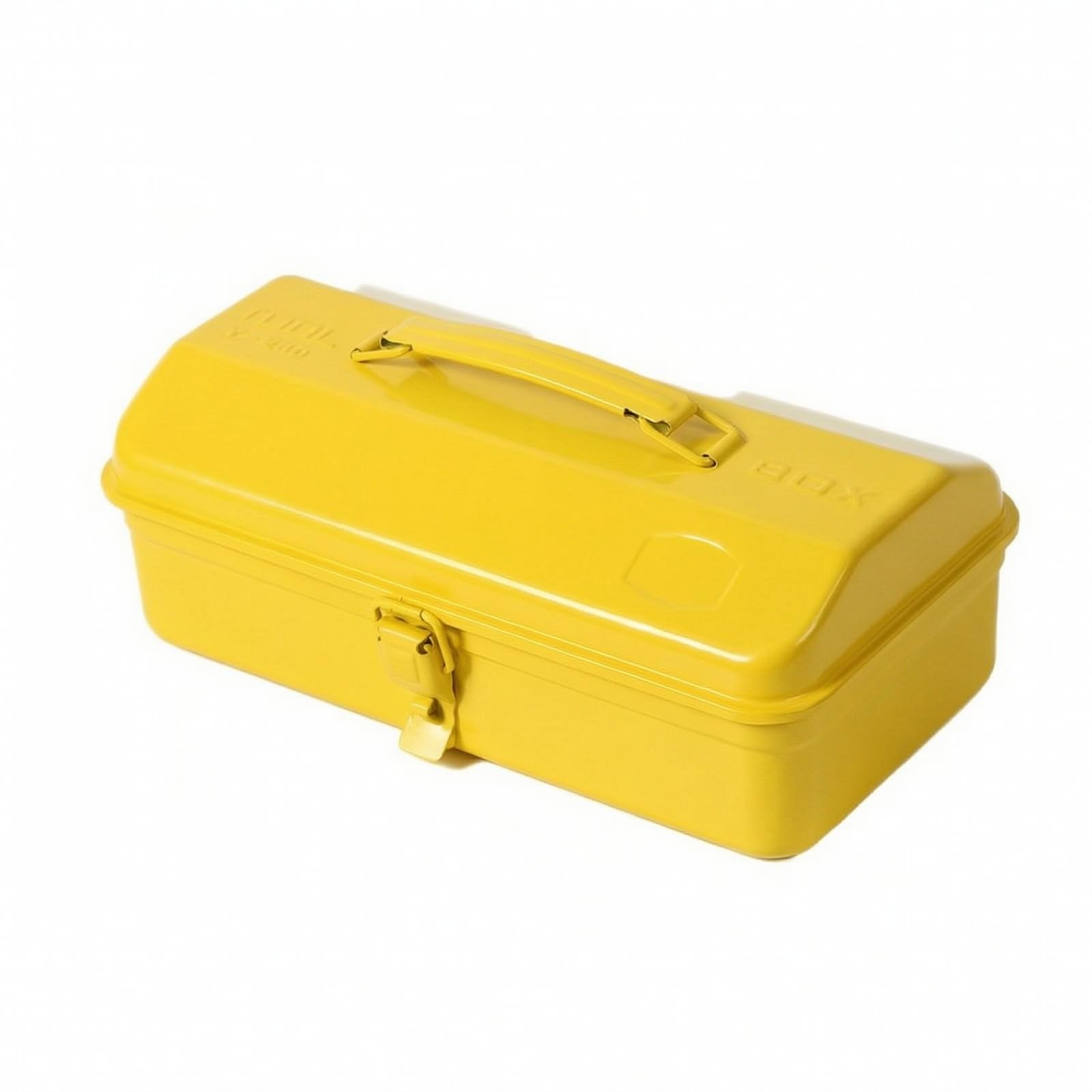 rockible Caja Herramientas con Cierre Metálico | Resisn, Caja Herramientas con Asa, Organizadora, para Almacenamiento en Vehículo, Amarillo