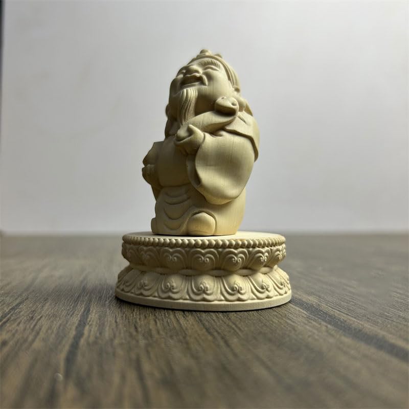 Amazon｜ミニ仏像台【木彫仏具】丸型台座（巾6cm×奥行5.2cm×高さ2cm