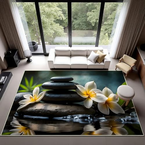 Tapete decorativo Zen 5x8 Stacked Stones