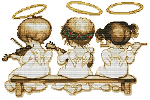 Kit broderie point de croix enfant et adulte pour des après-midis créatifs
