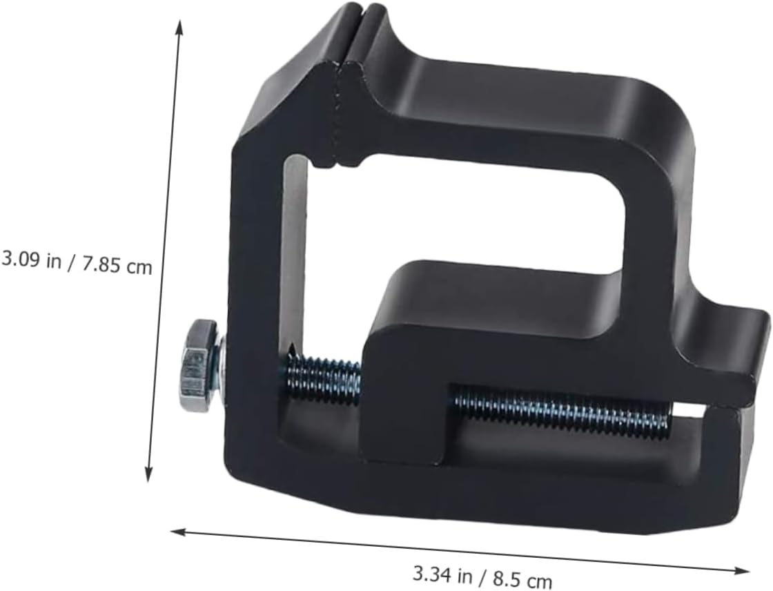 STOBAZA 4Pcs Truck Bed Topper Clamp Easy to Install Mounting Clamps for Camper Shell Secure and Durable Truck Topper Accessories for Truck Caps