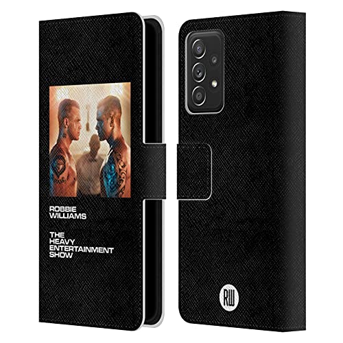 Housse Robbie Williams Samsung A53 avec fentes cartes et support