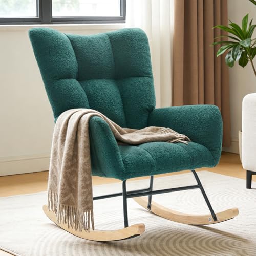DUMOS Teddy Upholstered Rocking Chair