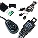iJDMTOY Universal Fit Relay Harness Wire Kit with LED Light ON/Off Switch Compatible with Automtive Driving Light, Fog Light, Off-Road Lighting, etc