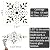 MORCART Peel and Stick Floor Tile, 7.87"x 7.87" Vinyl Flooring Waterproof DIY Flooring for Bathroom, Kitchen, Fireplace, Stairs, Bedrooms, Wall, Pantry Room - 20 Pcs Black White Gray