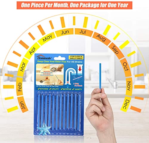 Drain Sticks Drain Stix Drainstix Drain Cleaner Sticks Drain Cleaner And Deodorizer Sticks For Preventing Clogs Eliminating Smelly Odor Kitchen Bathroom Sink Sticks For Drains As Seen On Tv #TOP6