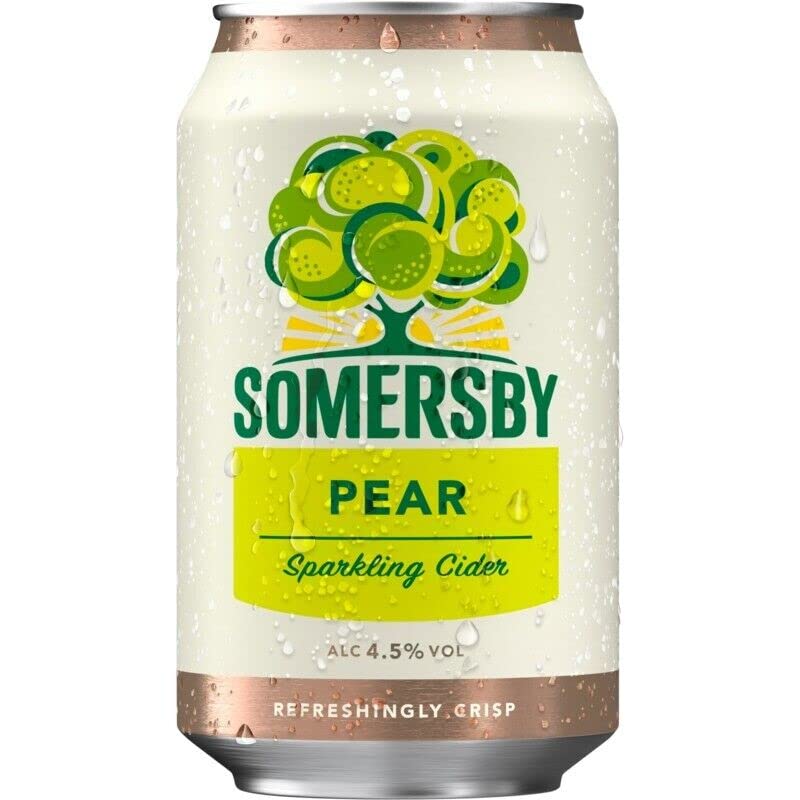 12x Somersby Pear Cider 0,33l erfrischend fruchtig leicht
