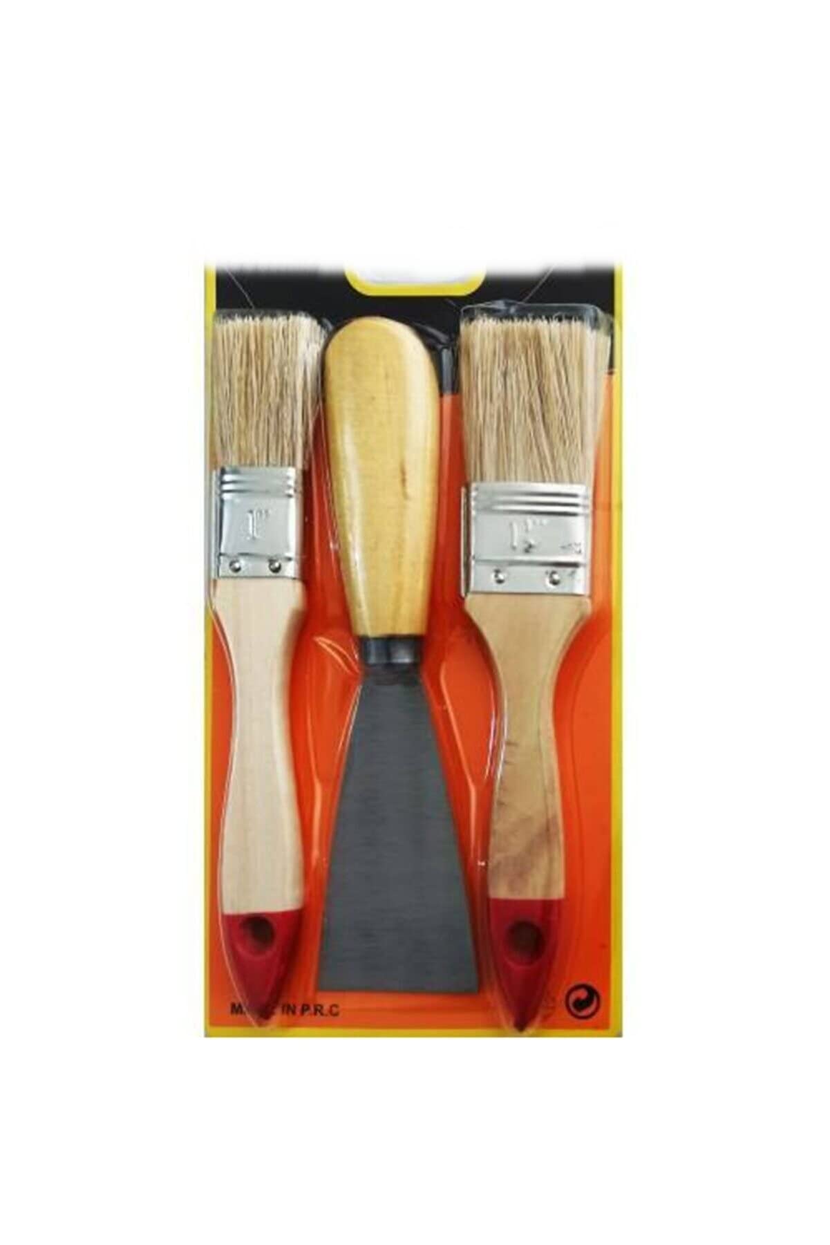 Boya Kestirme Fırça- Spatula Seti 3lü eseyNM258