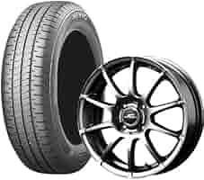 Amazon | ブリヂストン NEWNO 155/65R13 73S+アルミホイール