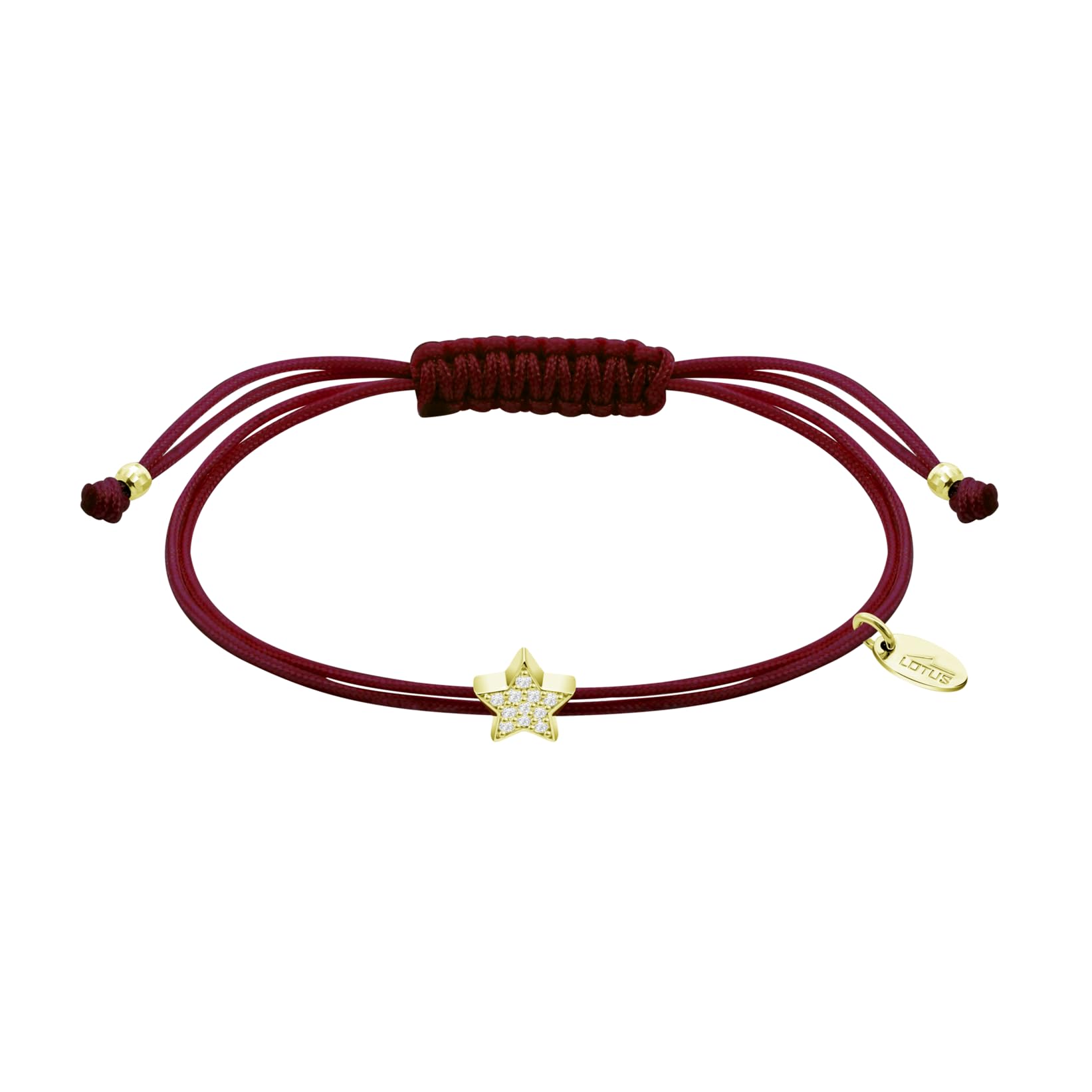 LOTUS SILVER LOTUS SILVER Pulsera Plata Mujer LP3753-2/2 de Primera Ley 925 ml Estrella - Sofisticado Brazalete con Pulido y Acabado Refinado - Pulsera Dorada - Regalo Cumpleaños - Aniversario - Ocasión Especial