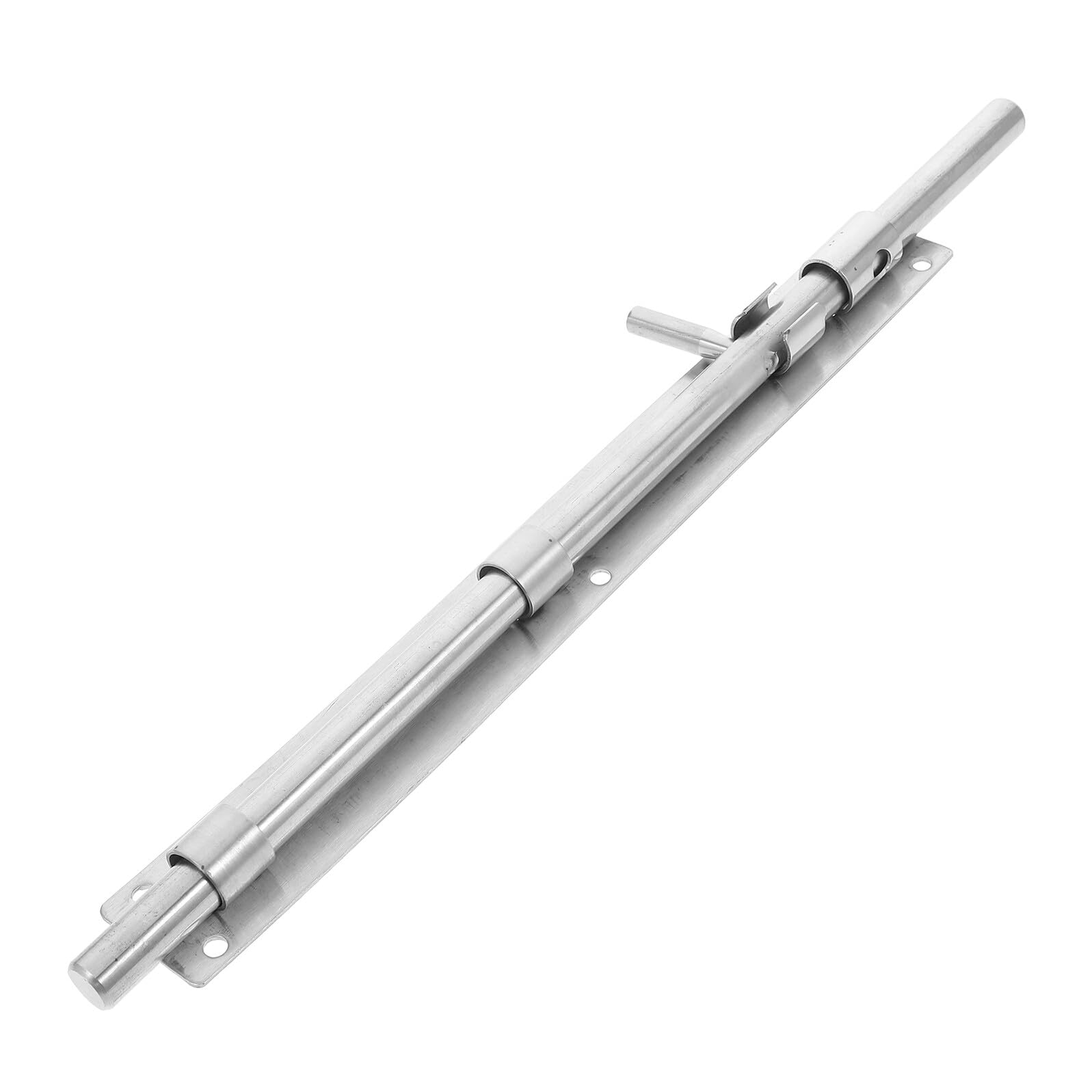 KOMBIUDA Loquet de Porte Coulissante Facile à Installer en Acier Inoxydable Épais, Verrou de Sécurité Robuste pour Portes Intérieures, pour Balcons et Arrière-cours
