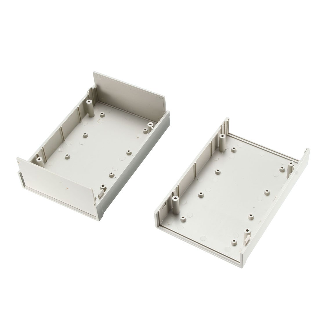 Sourcingmap 2Pcs 71 X 41 X 23mm Electronic Plastic DIY Junction Box Enclosure Case Grey White